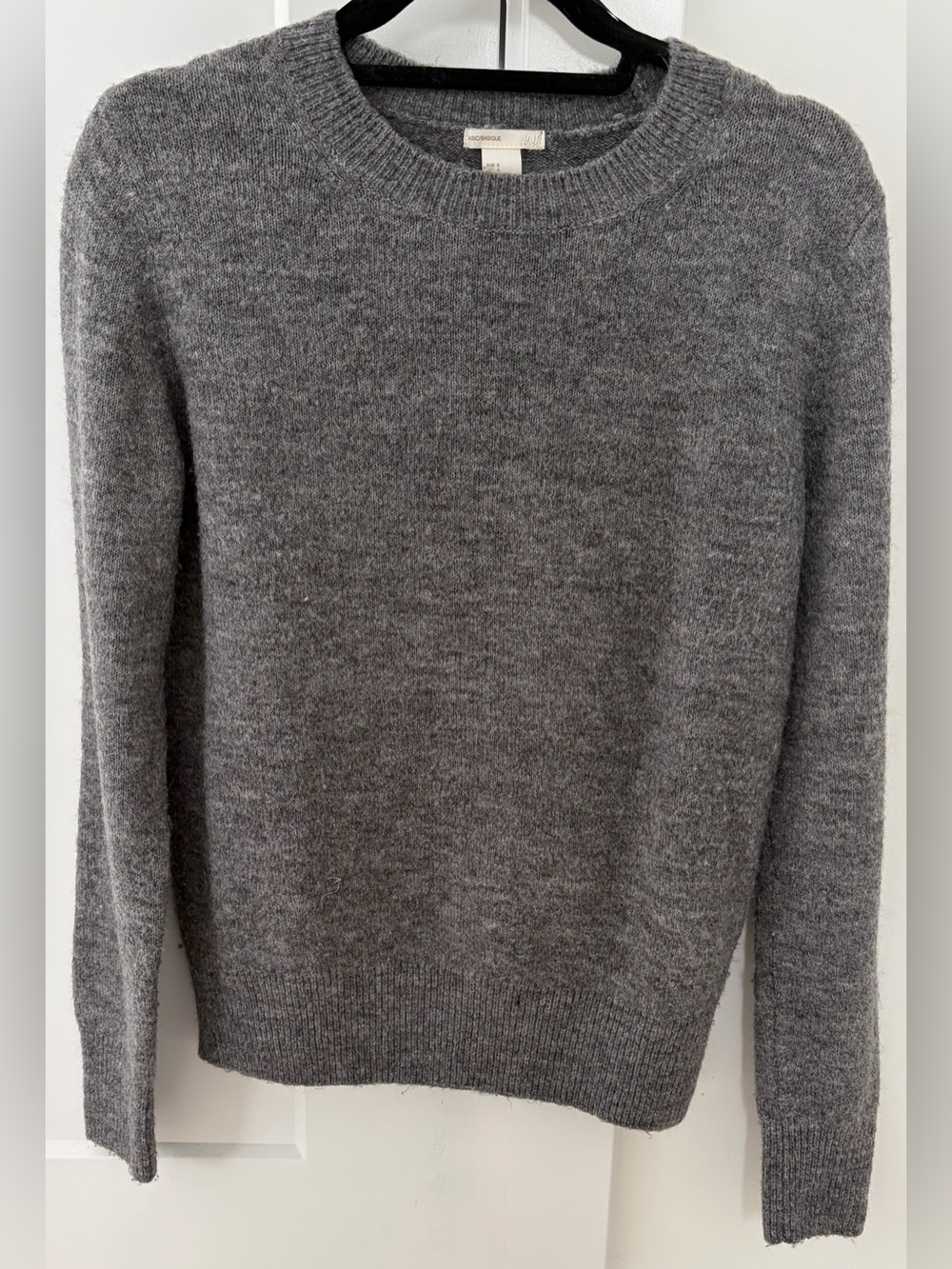 H&M Women's Crewneck Sweater - Charcoal Gray